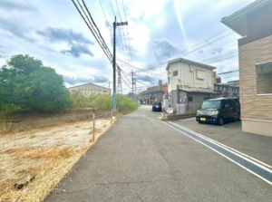 泉南郡熊取町大久保東、土地の画像です