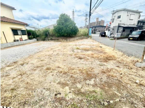 泉南郡熊取町大久保東、土地の画像です