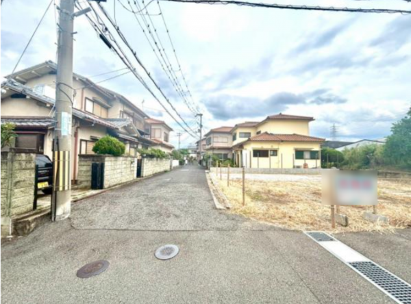 泉南郡熊取町大久保東、土地の画像です