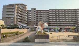 貝塚市福田、マンションの画像です