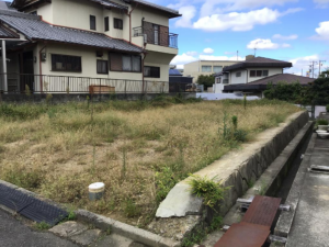 岸和田市尾生町、土地の画像です