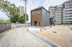 岸和田市岸城町、新築一戸建ての画像です