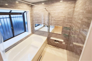 貝塚市王子、中古一戸建ての風呂画像です