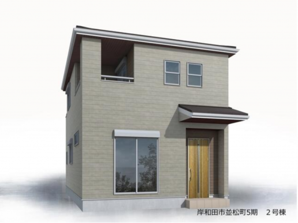 岸和田市並松町、新築一戸建ての画像です