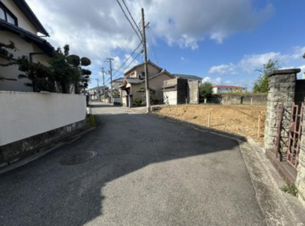 貝塚市澤、土地の画像です