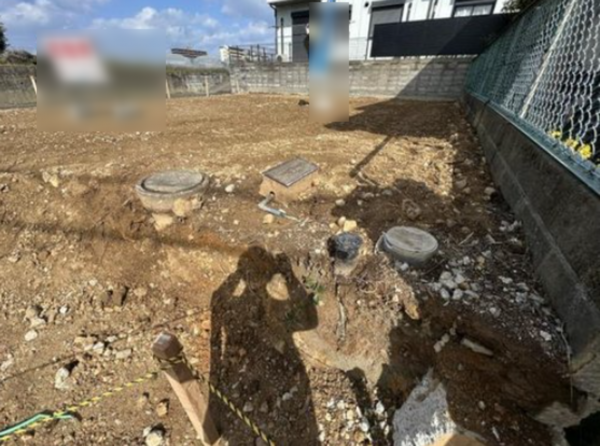 貝塚市澤、土地の画像です