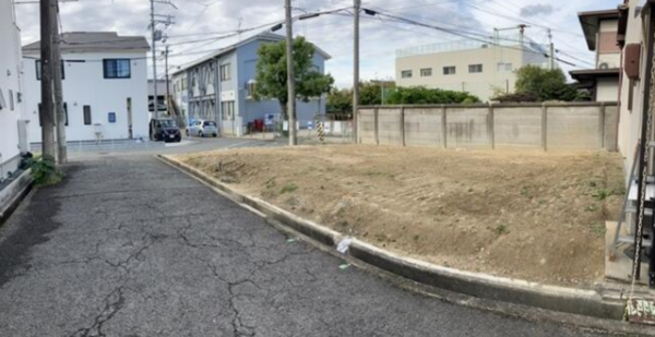 岸和田市加守町、新築一戸建ての間取り画像です