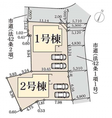岸和田市春木、新築一戸建ての画像です