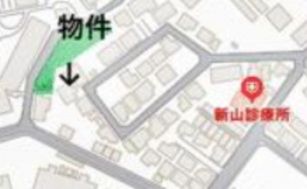 泉佐野市上瓦屋、土地の間取り画像です