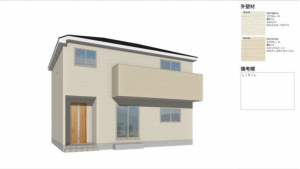 岸和田市門前町、新築一戸建ての画像です