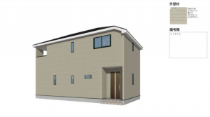 岸和田市門前町、新築一戸建ての画像です