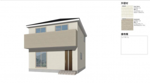 岸和田市門前町、新築一戸建ての画像です