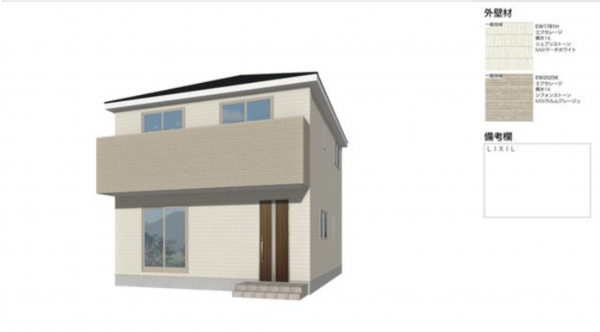 岸和田市門前町、新築一戸建ての画像です