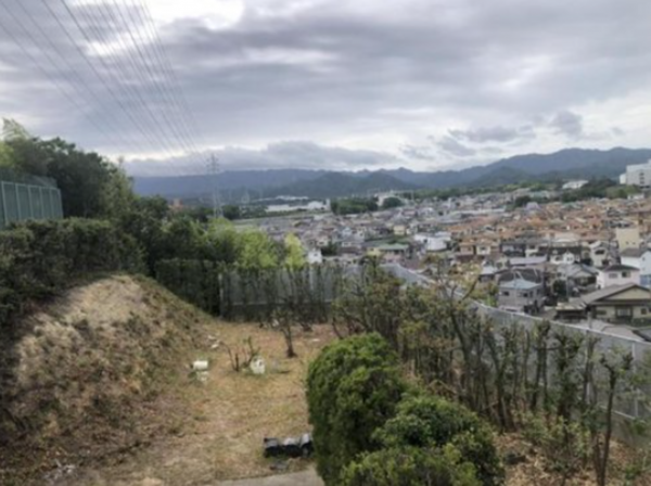 泉南郡熊取町青葉台、土地の画像です