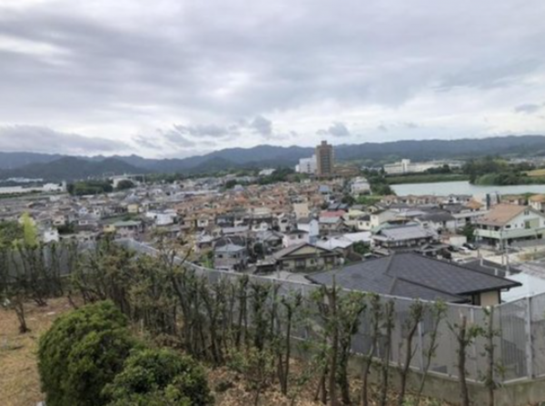 泉南郡熊取町青葉台、土地の画像です
