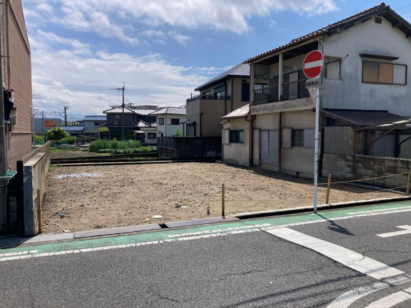 貝塚市久保、土地の画像です