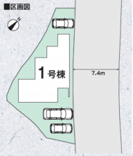 泉佐野市鶴原、新築一戸建ての画像です