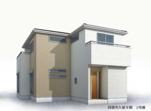 貝塚市久保、新築一戸建ての画像です