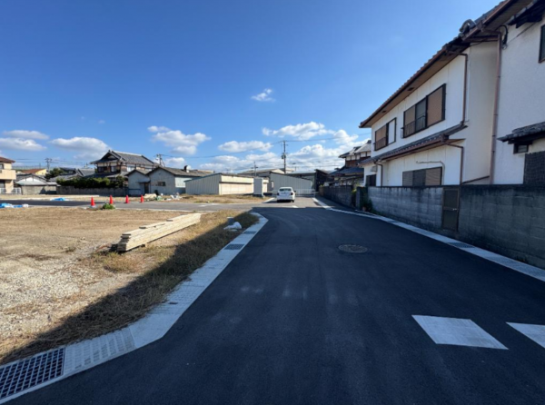 泉佐野市日根野、土地の画像です