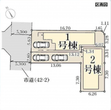 岸和田市並松町、新築一戸建ての画像です