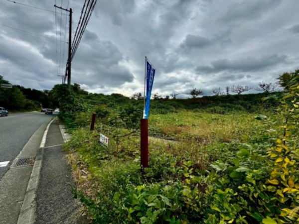 泉南郡熊取町朝代西、土地の画像です