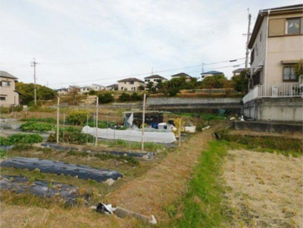 泉南郡熊取町山の手台、土地の画像です