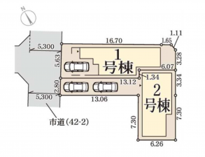 岸和田市並松町、新築一戸建ての画像です
