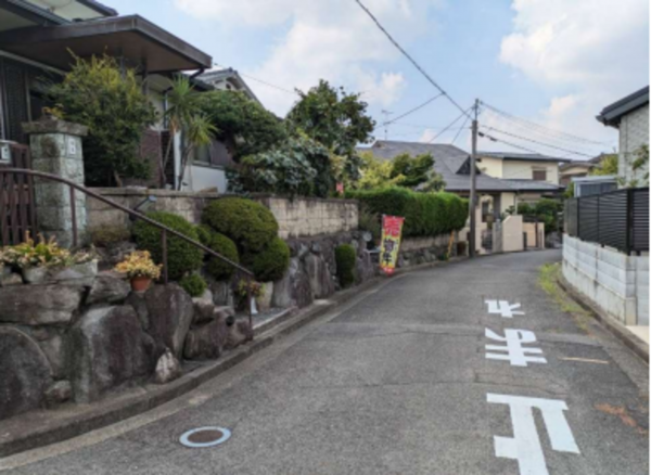 泉南郡熊取町青葉台、土地の画像です