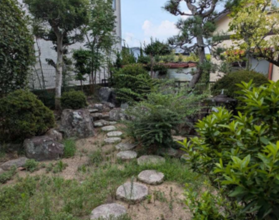 泉南郡熊取町青葉台、土地の画像です