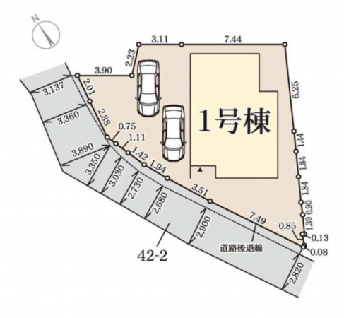 泉南郡熊取町、新築一戸建ての画像です