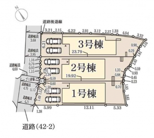 岸和田市極楽寺町、新築一戸建ての画像です
