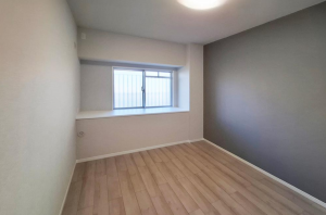 貝塚市地蔵堂、マンションの寝室画像です