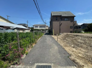 貝塚市津田南町、土地の画像です