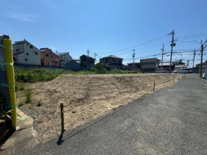貝塚市津田南町、土地の画像です