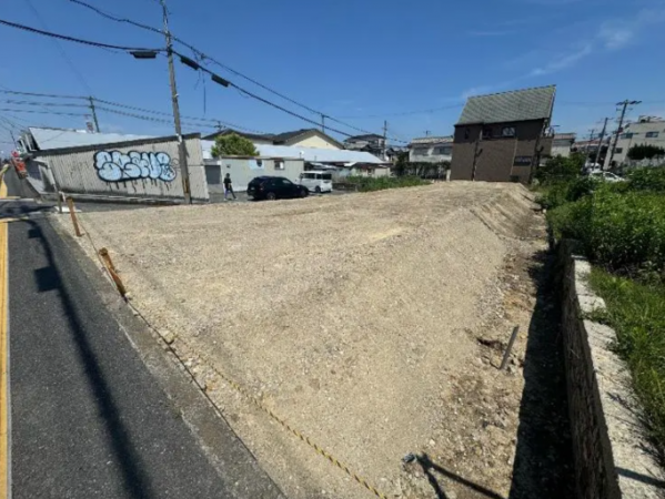 貝塚市津田南町、土地の画像です