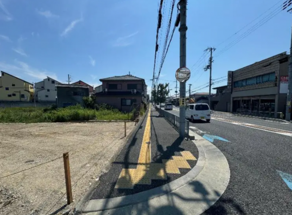 貝塚市津田南町、土地の画像です