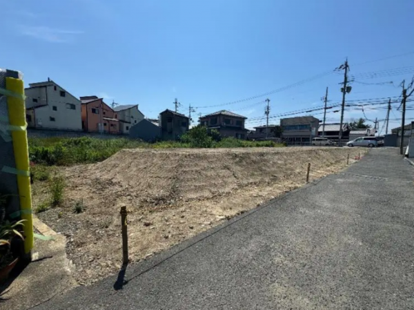貝塚市津田南町、土地の画像です