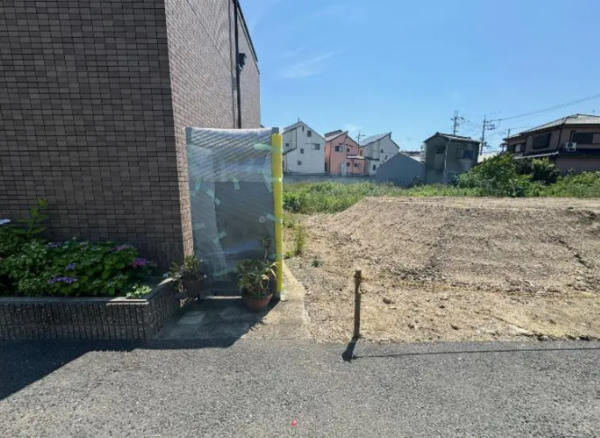 貝塚市津田南町、土地の画像です