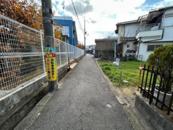 泉佐野市泉ケ丘、土地の画像です