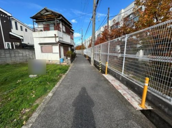 泉佐野市泉ケ丘、土地の画像です