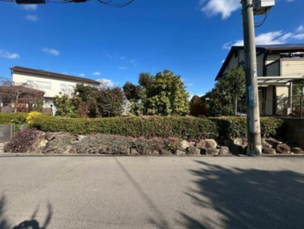泉佐野市泉ケ丘、土地の画像です