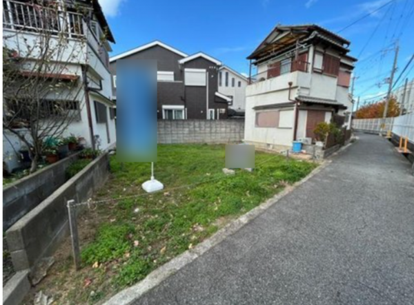 泉佐野市泉ケ丘、土地の画像です