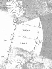 岸和田市吉井町、土地の間取り画像です