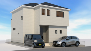 貝塚市脇浜、新築一戸建ての画像です