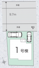 貝塚市脇浜、新築一戸建ての画像です