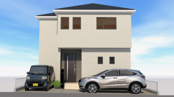 貝塚市脇浜、新築一戸建ての画像です