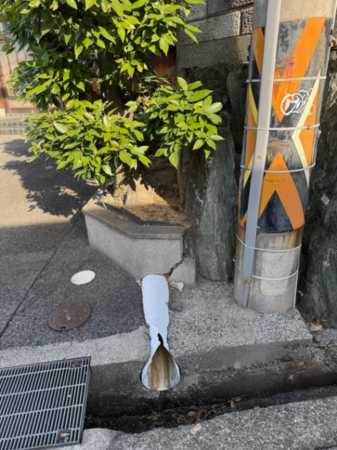 泉佐野市鶴原、土地の画像です