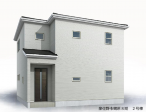泉佐野市鶴原、新築一戸建ての画像です