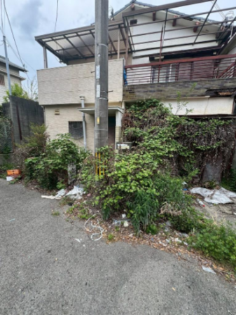 泉佐野市下瓦屋、土地の画像です