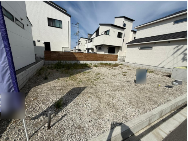 岸和田市箕土路町、土地の画像です